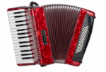 ACORDEÓN ESTRELLA 34/60 ROJO